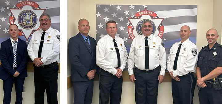Chenango County Sheriff’s Office Announces Five Promotions